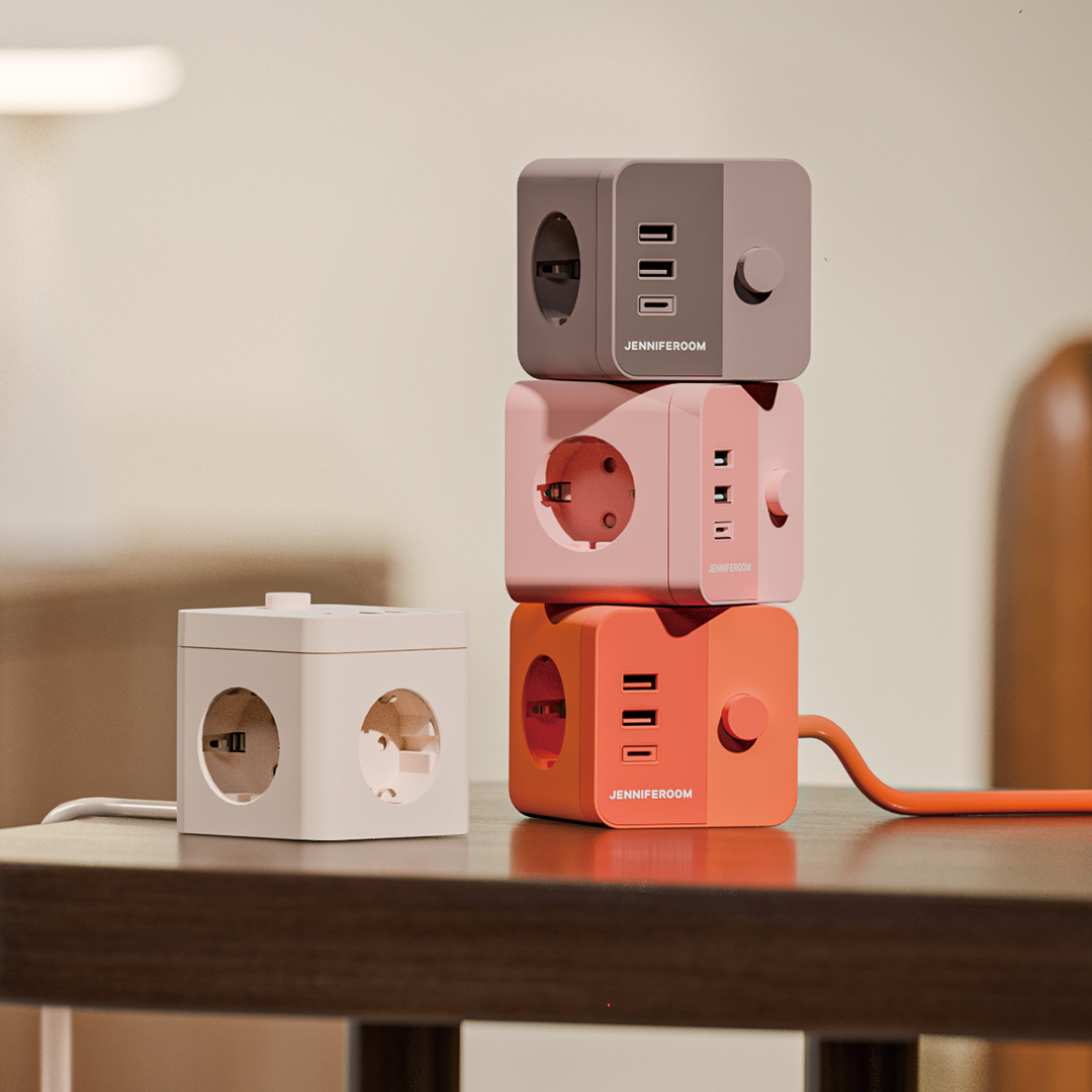 [제니퍼룸] 큐브 멀티탭 JRG-MP2401C