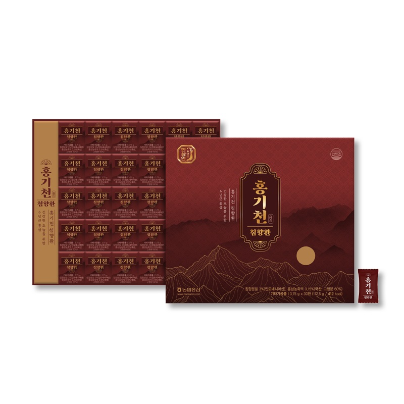 [농협홍삼 한삼인]홍기천 침향환 30환
