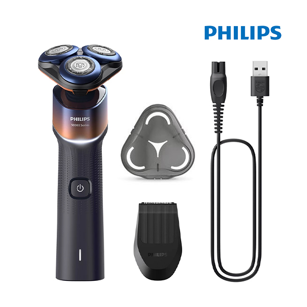 [필립스] X5000 시리즈 젠틀 쉐이버 아드리아틱 크롬 웜 오렌지 X5012/05