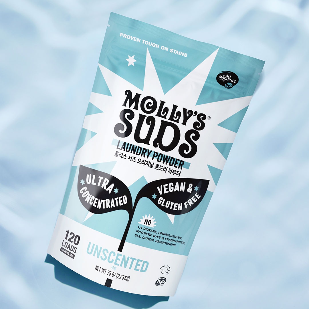 [몰리스서즈] 론드리 파우더 2.23kg (1팩/2팩/4팩 택1)