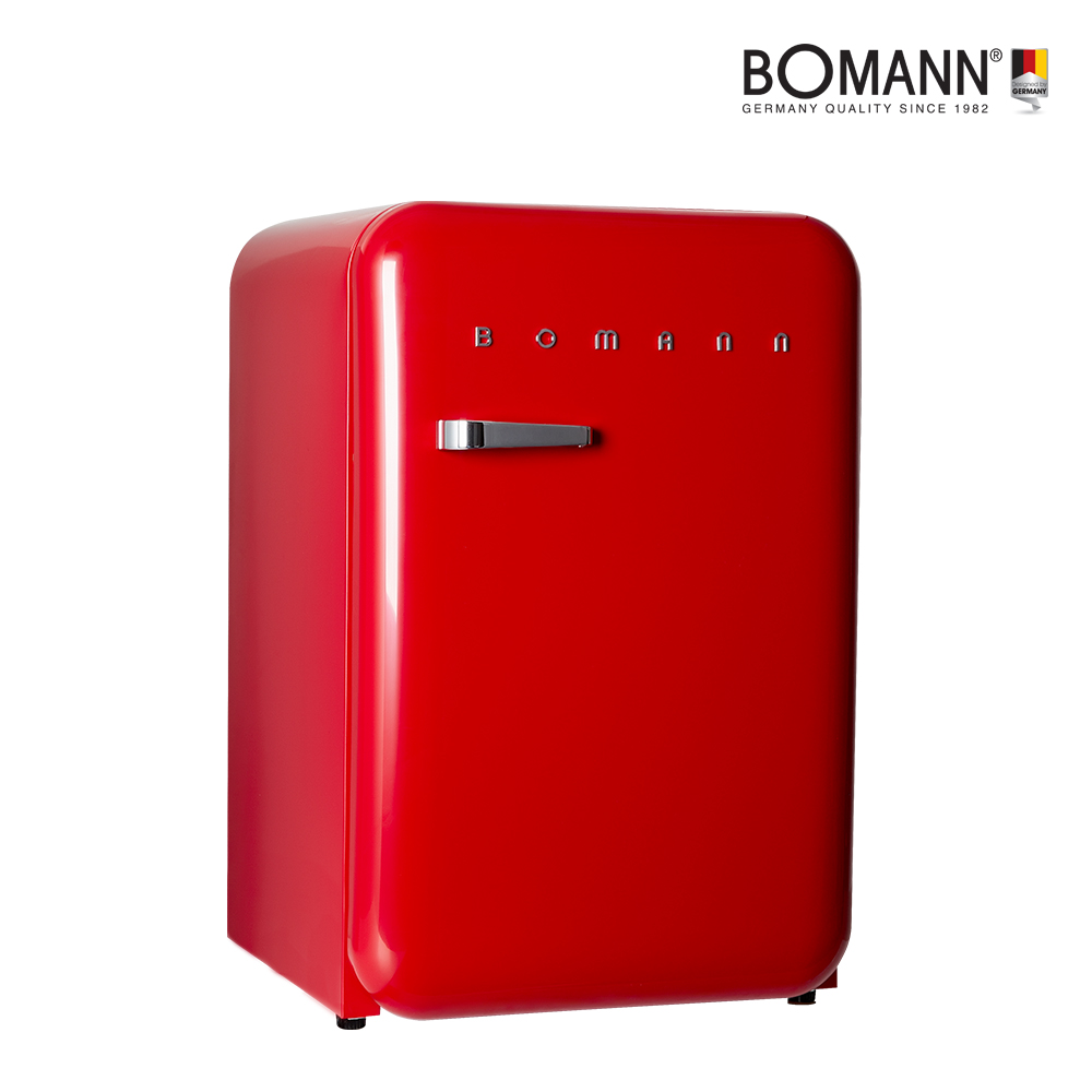 [보만] 레트로 소형 냉장고 106L 레드(운임비 무료) RF1063R