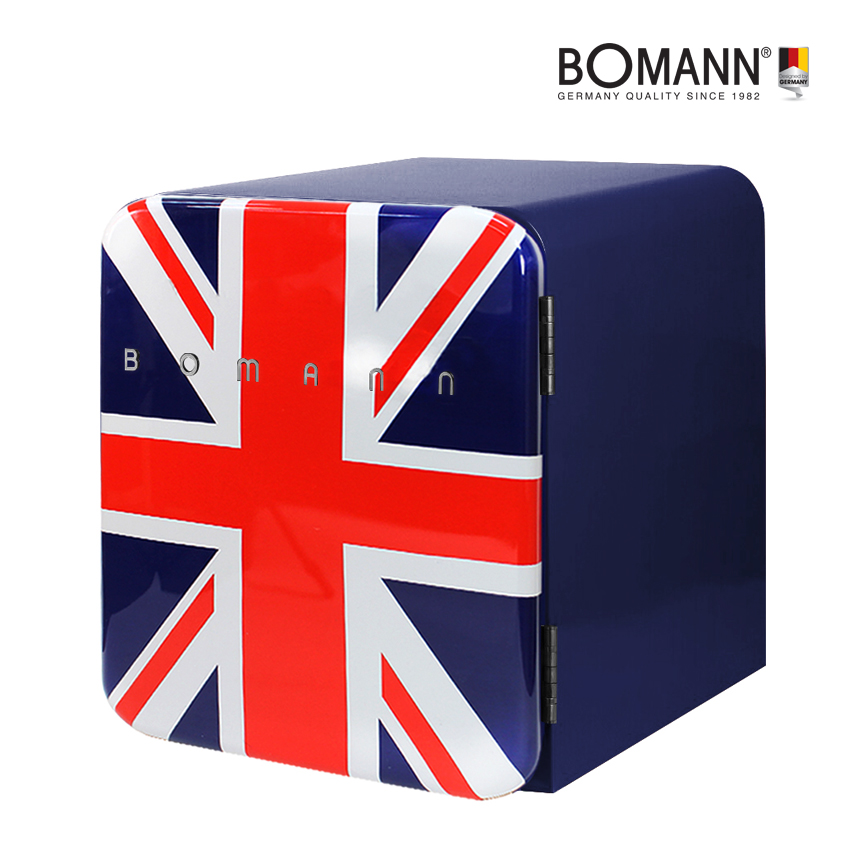 [보만] 레트로 원룸 미니 냉장고 44L 유니언 잭(운임비 무료) KS2043