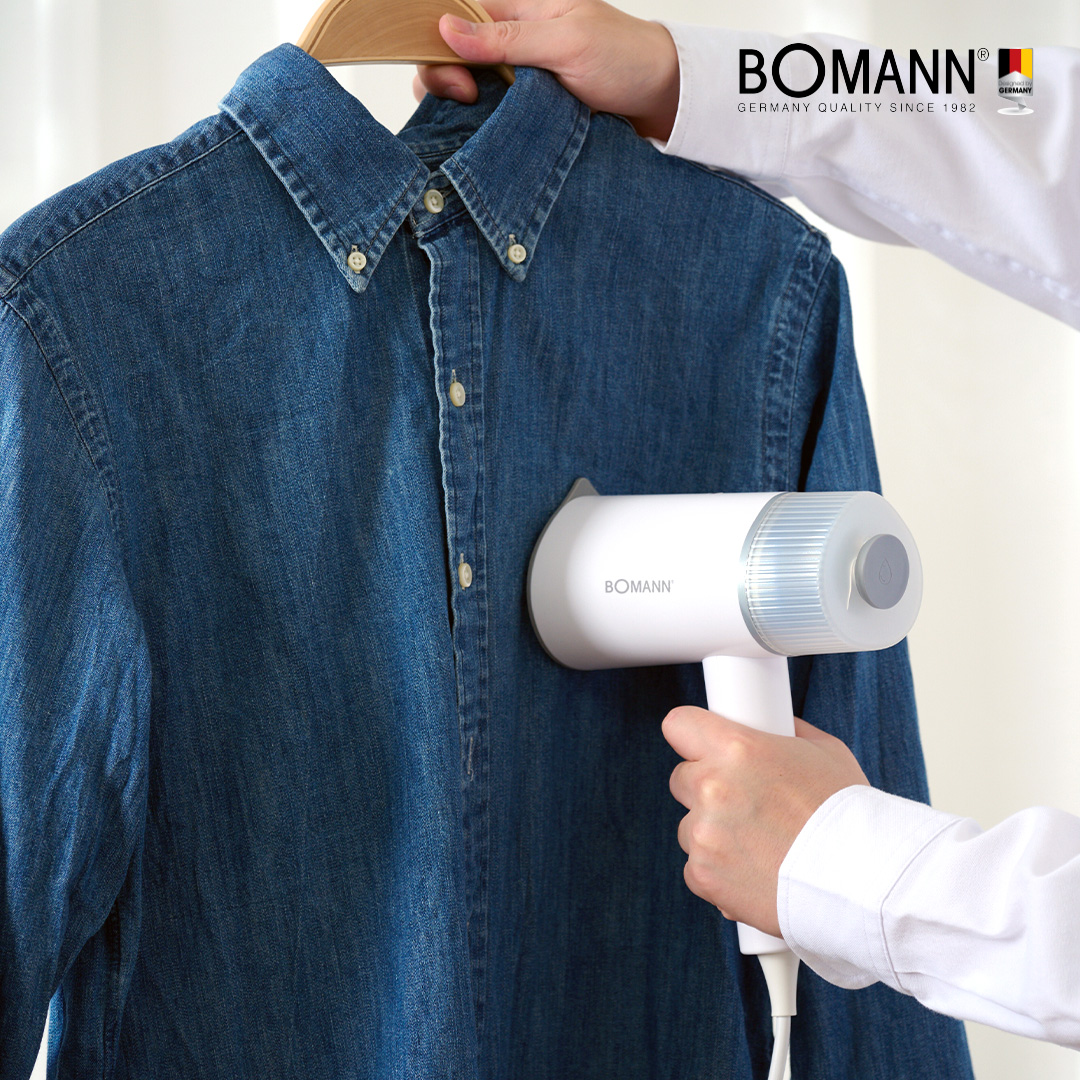 [보만] 15초 예열 살균 접이식 여행용 폴더블 스팀다리미 FDB1221W