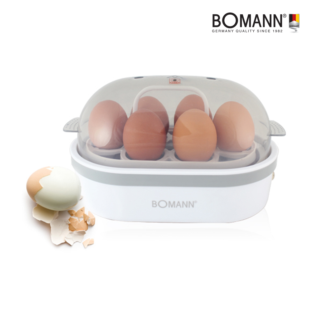 [보만] 원터치 계란 달걀 찜기 삶기 기계 반숙기 에그쿠커 1단찜기 EK6130