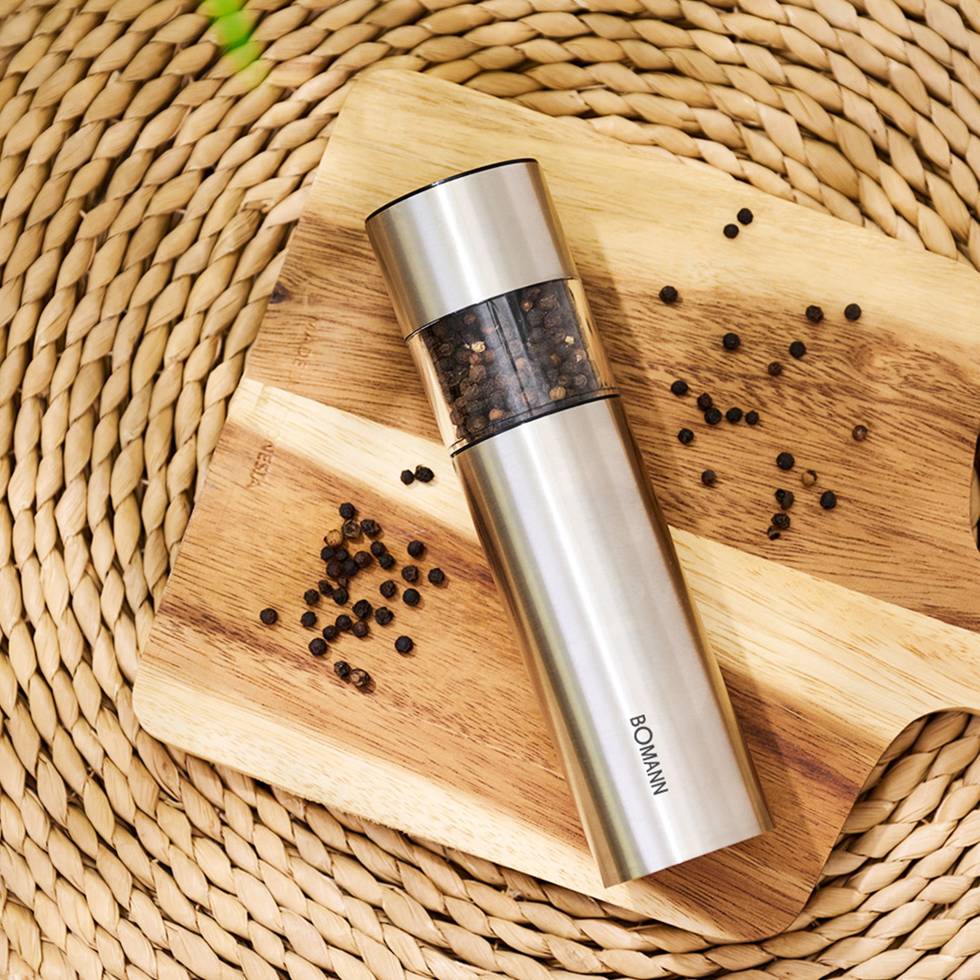 [보만] 스텐 전동 소금 후추그라인더 PM45101SB