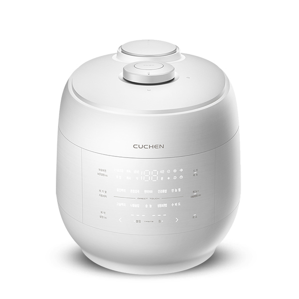 [쿠첸] 김연아 GRAIN 풀스테인레스 6인용 듀얼프레셔 최고급형 밥솥 CRT-PWPD0611SFU