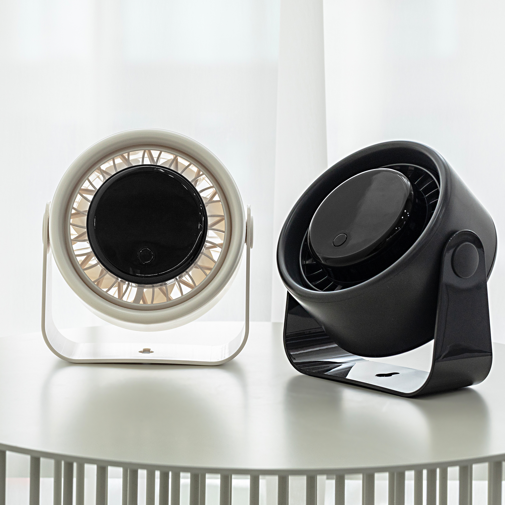 [듀플렉스] 미니 탁상용 선풍기 DP-PB04 (아이보리,블랙 택1)