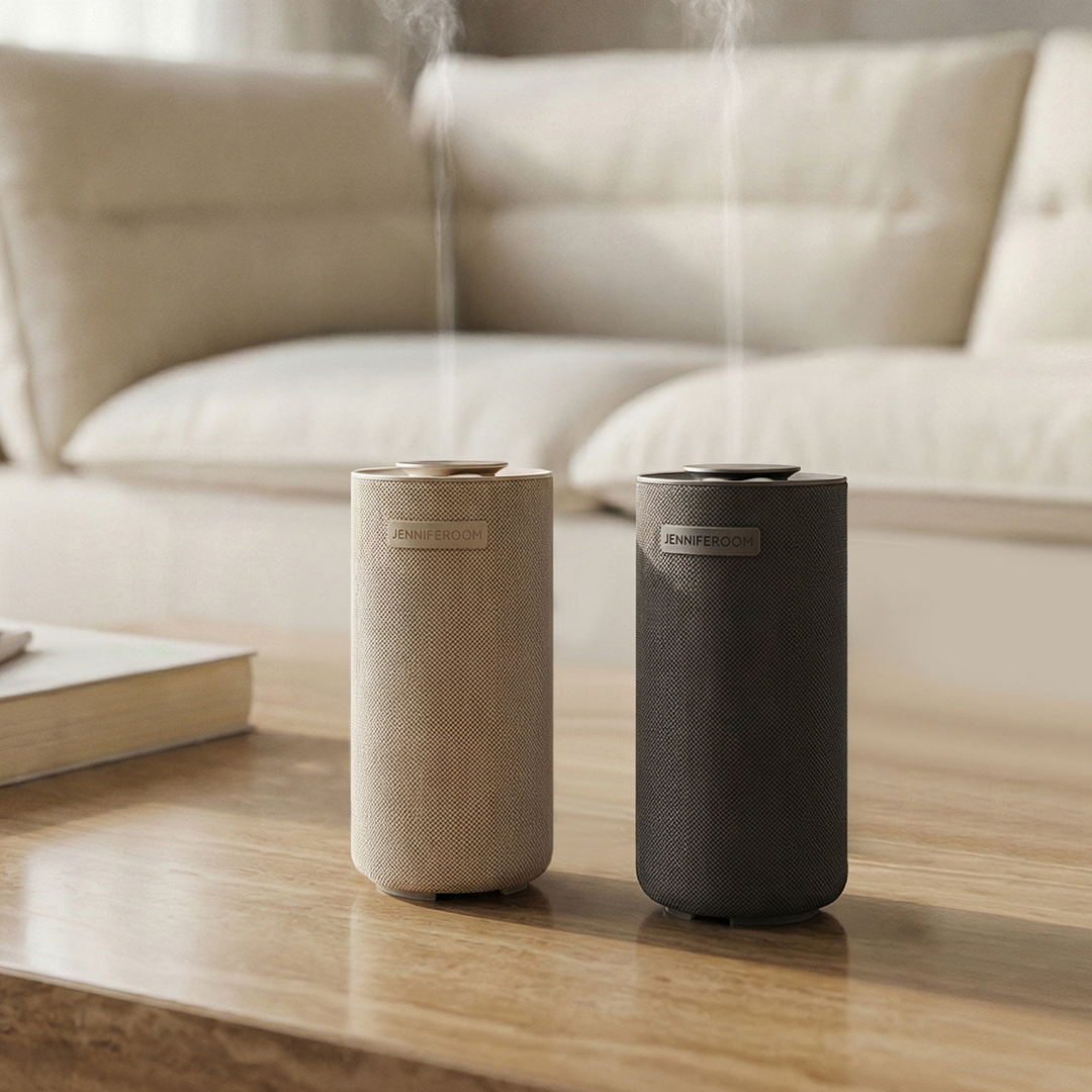 [제니퍼룸] 아로마 사운드 디퓨저 스피커 미니 (오트밀,다크그레이 택1)