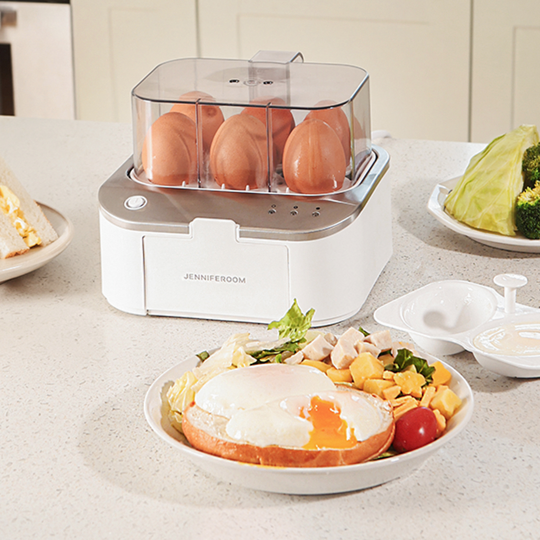 [제니퍼룸] 계란찜기 말하는 스텐 에그보일러 6구 JR-E2155SW