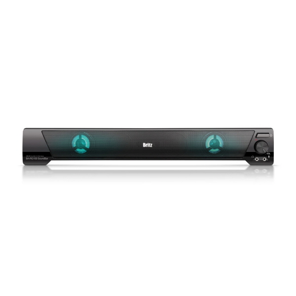 [브리츠] 게이밍 LED 사운드바형 스피커 BA-RG100