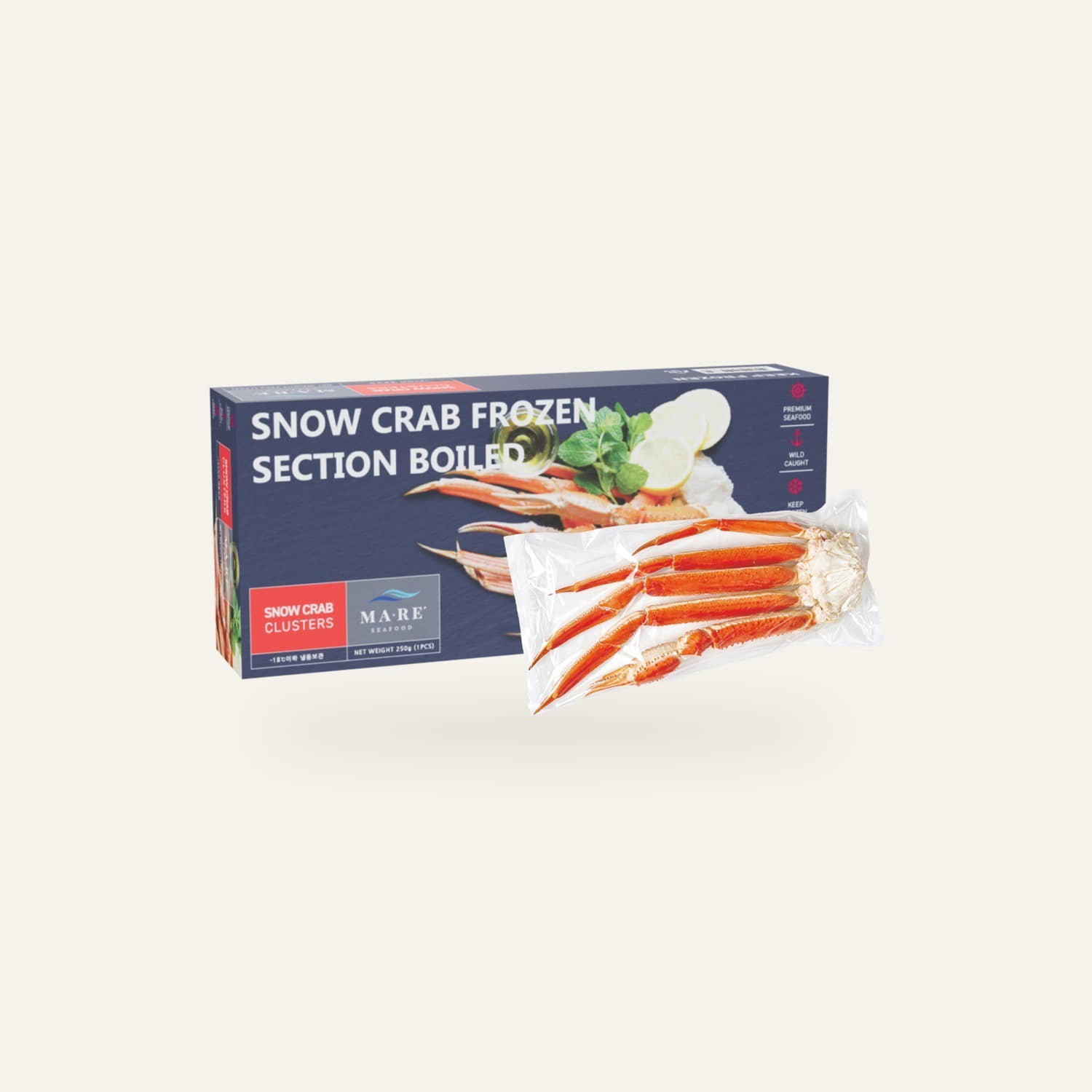 [마레씨푸드] 스노우크랩 250g